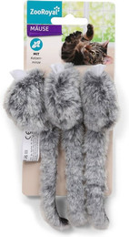 Produktbild von ZooRoyal Spielmäuse mit Katzenminze 3er Set