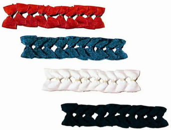 Produktbild von Zopfknoten für Pferdeschweif und Mähne Tattini - 5 x 10 Stk.