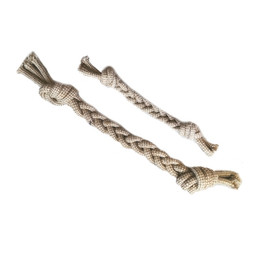 Produktbild von Zottel-Zopf - Naturfaser – Hundespielzeug aus Baumwolle und Jute