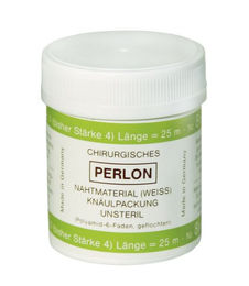 Zubehör für chirurgisches Material unsteriles Nähgarn aus Perlon Kerbl – Bild 1 von 2
