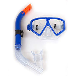 Zubehör Schwimmbad kit Maske + Schnorchel Erwachsene aus Glas WDK Partner – Bild 1 von 2