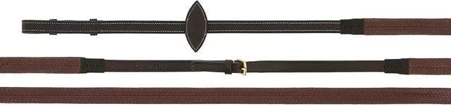 Produktbild von Zügel für Pferd aus geöltem Leder Norton Pro