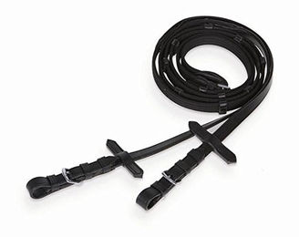 Produktbild von Zügel für Pferd Kieffer Belinda Ergon.Line web reins with chrome buckles