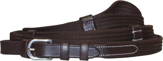 Produktbild von Zügel für Pferd Stoff mit Griffen Canter 19 mm