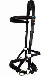 Produktbild von Zügel ohne Gebiss für Pferde aus Leder T de T Sidepull