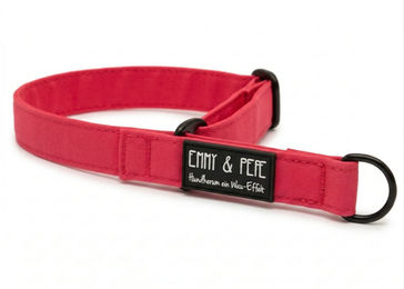 Produktbild von Zugstopp-Halsband Neon Pink 3cm