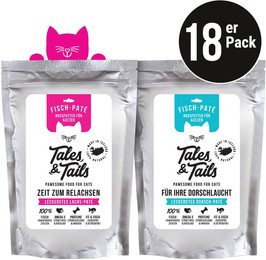 Produktbild von Zweierlei Fisch für Katzen - 18 x 100 g