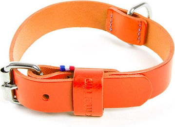 Produktbild von Zweifarbener Hundehalsband aus Leder Martin Sellier 499