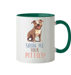 Produktbild von Zweifarbige Tasse "Pitties" - 330 ml
