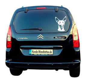 Produktbild von Zwergpinscher Kopf Auto Wohnmobil Aufkleber  I Wandtattoo