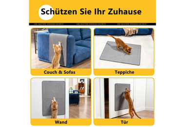 Zaewry Kratzmatte für Katzen aus Sisal als Möbelschutz in Grau – Bild 1 von 4