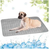 Produktbild von Zaewry Selbstkühlende Hundematte und Katzenmatte in Grau für erwachsene Hunde und Katzen