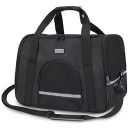 Zagatto Haustiertasche Transportbox Schwarz 44x31x23 cm – Bild 1 von 5