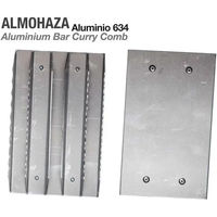 Produktbild von Zaldi Aluminium-Striegel für Pferde in Silber/Grau