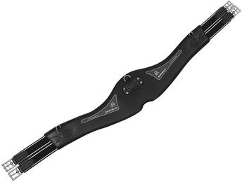 Zaldi Anatomisch geformter Gel-Sattelgurt für Pferde in Schwarz – Bild 1 von 1