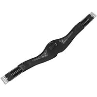 Produktbild von Zaldi Anatomisch geformter Gel-Sattelgurt für Pferde in Schwarz