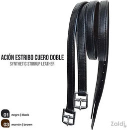 Zaldi AZS-24 Doppelte Leder-Riemen – Bild 1 von 1