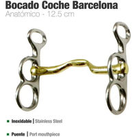 Produktbild von Zaldi Barcelona Anatomisch geformtes Gebiss für Pferde aus Edelstahl