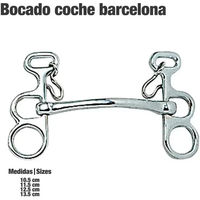Produktbild von Zaldi Barcelona Gebiss für Pferde aus Edelstahl in Silber