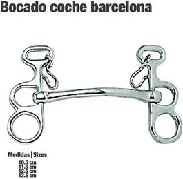 Zaldi Barcelona Gebiss für Pferde aus Edelstahl in Silber – Bild 1 von 1