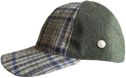 Produktbild von Zaldi Baseball Kappe Gorra Strike S40/337/24251 aus Wolle in Grün Unisex Größe M