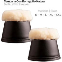 Produktbild von Zaldi Borreguillo Naturel Hufglocken aus Neopren in Schwarz Größe S