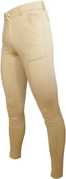 Zaldi Bres Reithose Full Grip Unisex Beige aus Polyester – Bild 1 von 1