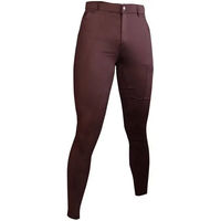 Produktbild von Zaldi Bres Reithose Full Grip Unisex Braun Polyester Größe 52