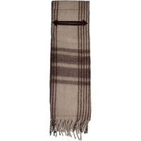 Produktbild von Zaldi Castecus Woll-Stichdecke mit Tasche in Braun und Beige