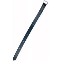 Produktbild von Zaldi Castel Leder Dressursattelgurt hinten Schwarz
