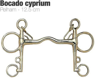 Zaldi Cyprium 21250CY Pelham für Pferde in Gold – Bild 1 von 1