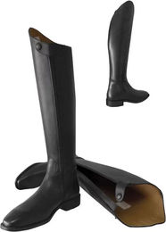 Produktbild von Zaldi Domptage Reitstiefel aus Leder Schwarz Unisex Größe L