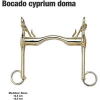 Produktbild von Zaldi Dressurtrense Cyprium 21259Y für Pferde in Gold 18 mm