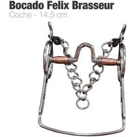 Produktbild von Zaldi Felix Brasseur Scheibenmiss für Pferdefahrzeuge in Silber
