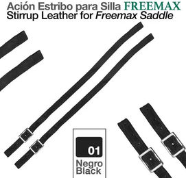Zaldi Freemax Aufziehhilfen aus Leder in Schwarz – Bild 1 von 1