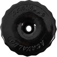 Produktbild von Zaldi Gel Bit Guard für Pferde aus Silikon Schwarz AC760A