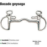 Produktbild von Zaldi Goyoaga 21102 Gebiss für Pferde mit Bügel aus Edelstahl in Silber 16 mm