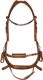 Zaldi Horse Ware Ireland Full Trense aus Kunstleder in Braun – Bild 1 von 1