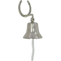 Produktbild von Zaldi Hufglocken für Pferde aus Metall in Silber/Grau/Weiß DI-6029-N
