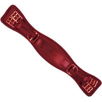Produktbild von Zaldi Jessica Dressurreitgurt aus Leder in Rot
