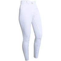 Produktbild von Zaldi Laila Turnierhose Full Grip Damen Weiß Größe 34