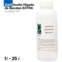 Produktbild von Zaldi Lebertran Öl zur Pflege von Haut, Fell und Hufen 1000 ml