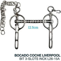 Produktbild von Zaldi Liverpool-Zügel für Pferde aus Edelstahl in Silber
