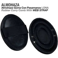 Produktbild von Zaldi Lona Gummistriegel für Pferde in Schwarz