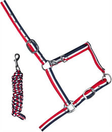 Zaldi Pferdehalfter Full aus Nylon in Bunt – Bild 1 von 1