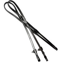 Produktbild von Zaldi Pferdezügel aus Gummi in Schwarz oder Braun
