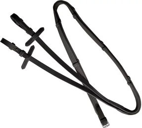 Produktbild von Zaldi Pferdezügel aus Gummi in Schwarz oder Braun