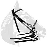 Produktbild von Zaldi Portugiesischer Doppelzügel Reitbride aus Leder