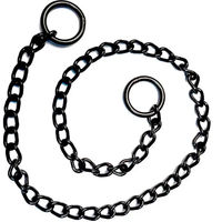 Produktbild von Zaldi Präsentationskette für Kopfstück in Schwarz und Silber aus Edelstahl