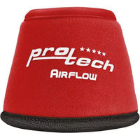 Produktbild von Zaldi Protech Hufglocken aus Neopren in Schwarz Rot Größe M